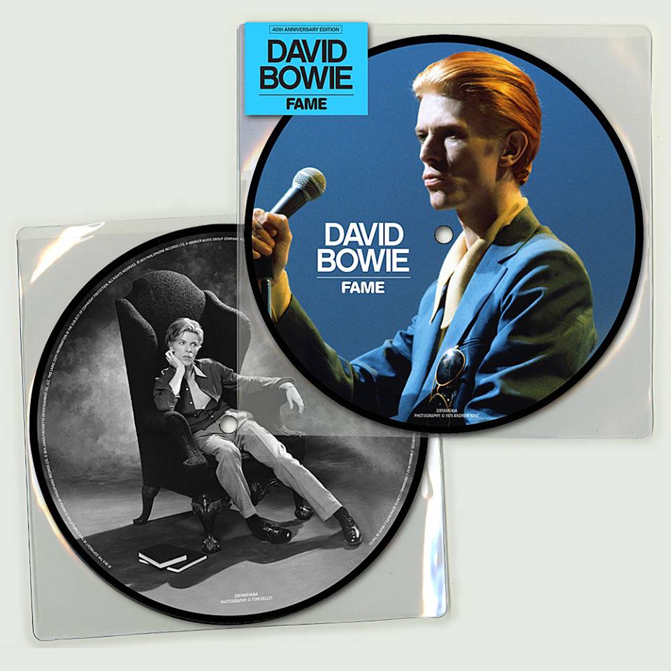 Fame 40th Anniversary Picture Disc, Is out now! David Bowie News ...