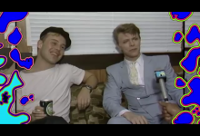 MTV Backstage Live Aid interview with David Bowie & Thomas Dolby
