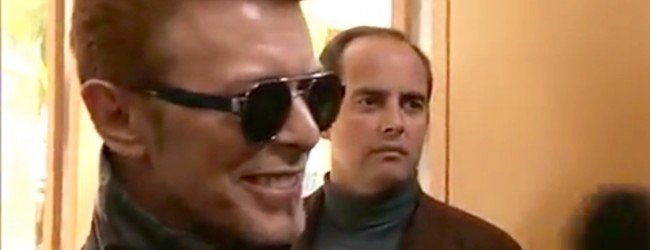 David Bowie Arriving in Iceland (1996)