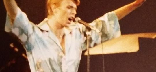 David Bowie unseen pictures from Ahoy, Rotterdam (1978)
