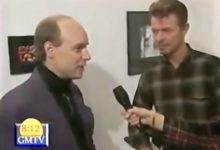 Brian Eno and David Bowie interviewed at Flowers Gallery (1994)