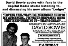 David Bowie – Capital Radio Interview (1979)