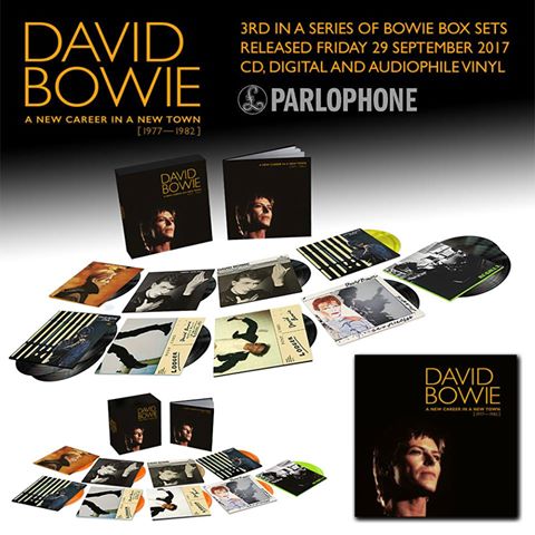 Pre-order A New Career In A New Town '77 – '82 Box Set Now! David
