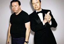 David Bowie introducing Ricky Gervais, High Line Festival, NYC, 2007