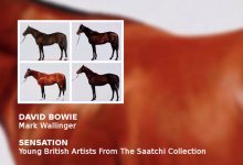 David Bowie narrates the audio tour of the Brooklyn Museum of Art’s presentation of SENSATION – MARK WALLINGER Race Class Sex (1992)