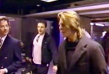 David Bowie at Heathrow Airport (BBC, April, 2000)