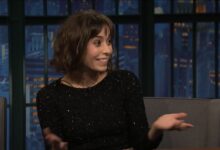 Cristin Milioti’s Awkward David Bowie Encounter – Late Night with Seth Meyers (2015)