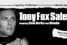 Bowie and Iggy Pop icon, Tony Fox Sales, celebrates 45 years of Lust For Life with UK tour! Featuring Clem Burke of Blondie