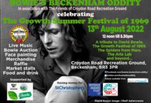 Bowie’s Beckenham Oddity – 13th August 2022