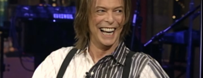 David Bowie Interview, The Late Show with David Letterman (Oct 1999)