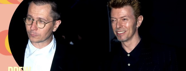 Gary Oldman sits down with Drew Barrymore to recall his incredible friendship with David Bowie and the last thing Bowie ever said to him before his death