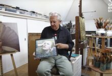 George Underwood interview about David Bowie and painting