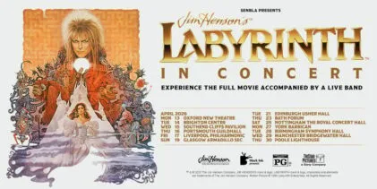 Labyrinth In Concert – 40th Anniversary UK Tour Dates