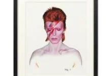The Original Aladdin Sane Artwork Achieves Over £380,000 at Bonhams Duffy Auction