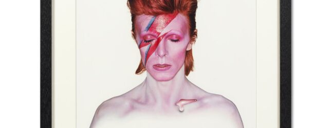 The Original Aladdin Sane Artwork Achieves Over £380,000 at Bonhams Duffy Auction
