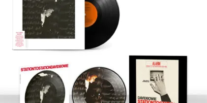 DAVID BOWIE STATION TO STATION 50th ANNIVERSARY HALF-SPEED MASTERED LP & 50th ANNIVERSARY PICTURE DISC LP WITH POSTER