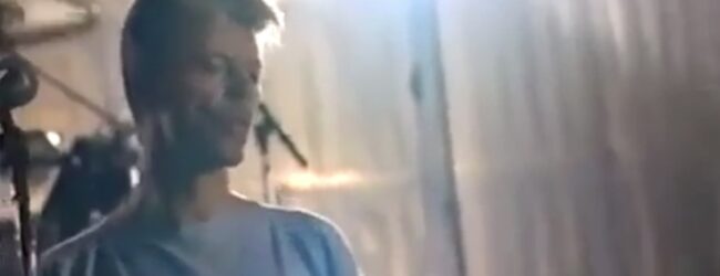 David Bowie – Outside Tour Rehearsals, NYC (1995)