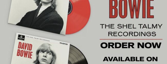DAVID BOWIE – THE SHEL TALMY RECORDINGS, RELEASED ON PARLOPHONE 18th SEPTEMBER 2026 – AVAILABLE FOR PRE-ORDER NOW