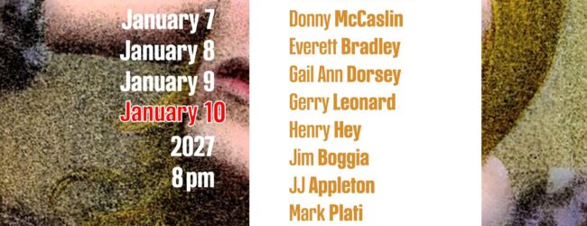 SOUND AND VISION OF DAVID BOWIE @ The Cutting Room, NYC, January 7, 8, 9 & 10th, 2027