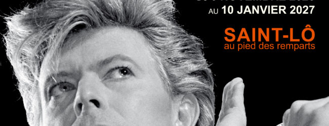 DAVID BOWIE IN THE SPOTLIGHT AT THE FOOT OF THE SAINT-LÔ RAMPARTS From November 6, 2026, to January 10, 2027